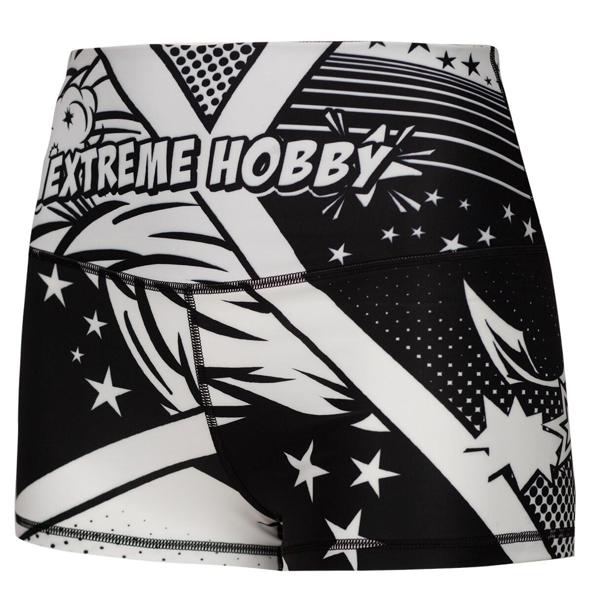 Spodenki sportowe damskie do jogi fitnessu EXTREME HOBBY COMICS