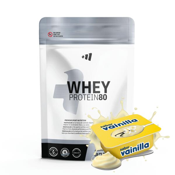 Białko serwatkowe 80 - 1 kg budyń waniliowy MASMUSCULO