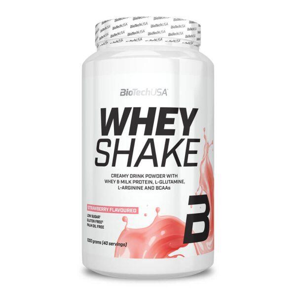 Koktajl serwatkowy - 1 kg truskawkowy Biotech USA