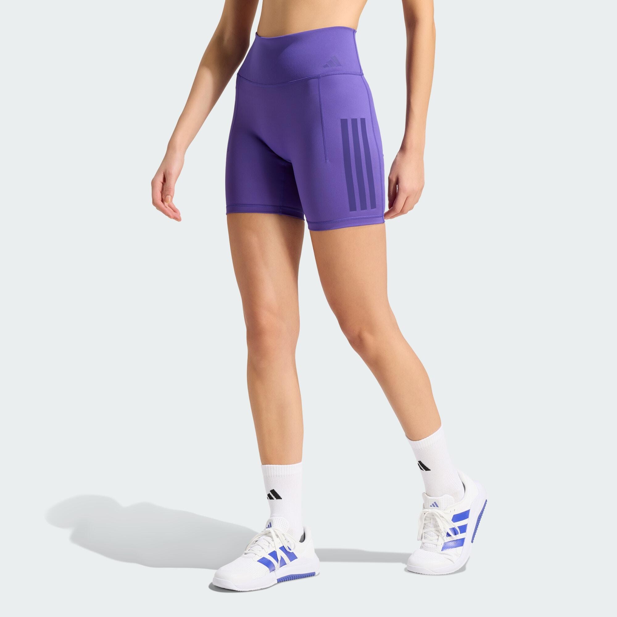 Krótkie legginsy Optime Workout 3-Stripes
