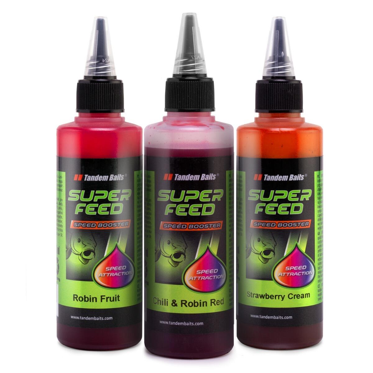 SuperFeed Speed Booster karpiowy 100ml Zestaw Robin Red – 3 sztuki