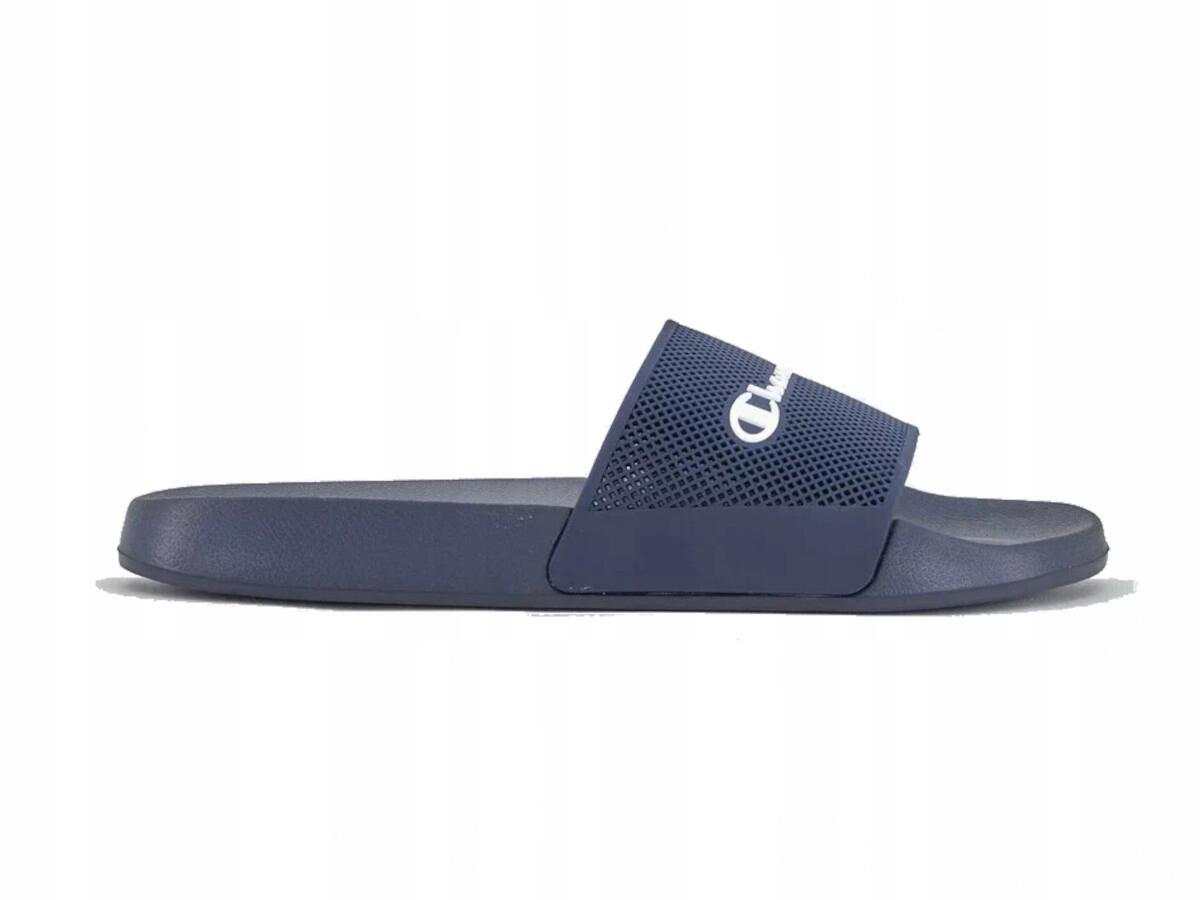 Klapki męskie na basen Champion Slide granatowe