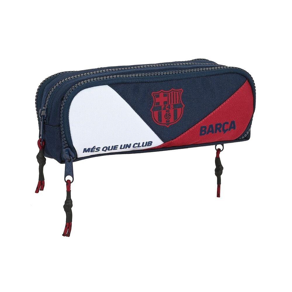 FC Barcelona piórnik triple pencil case granatowy