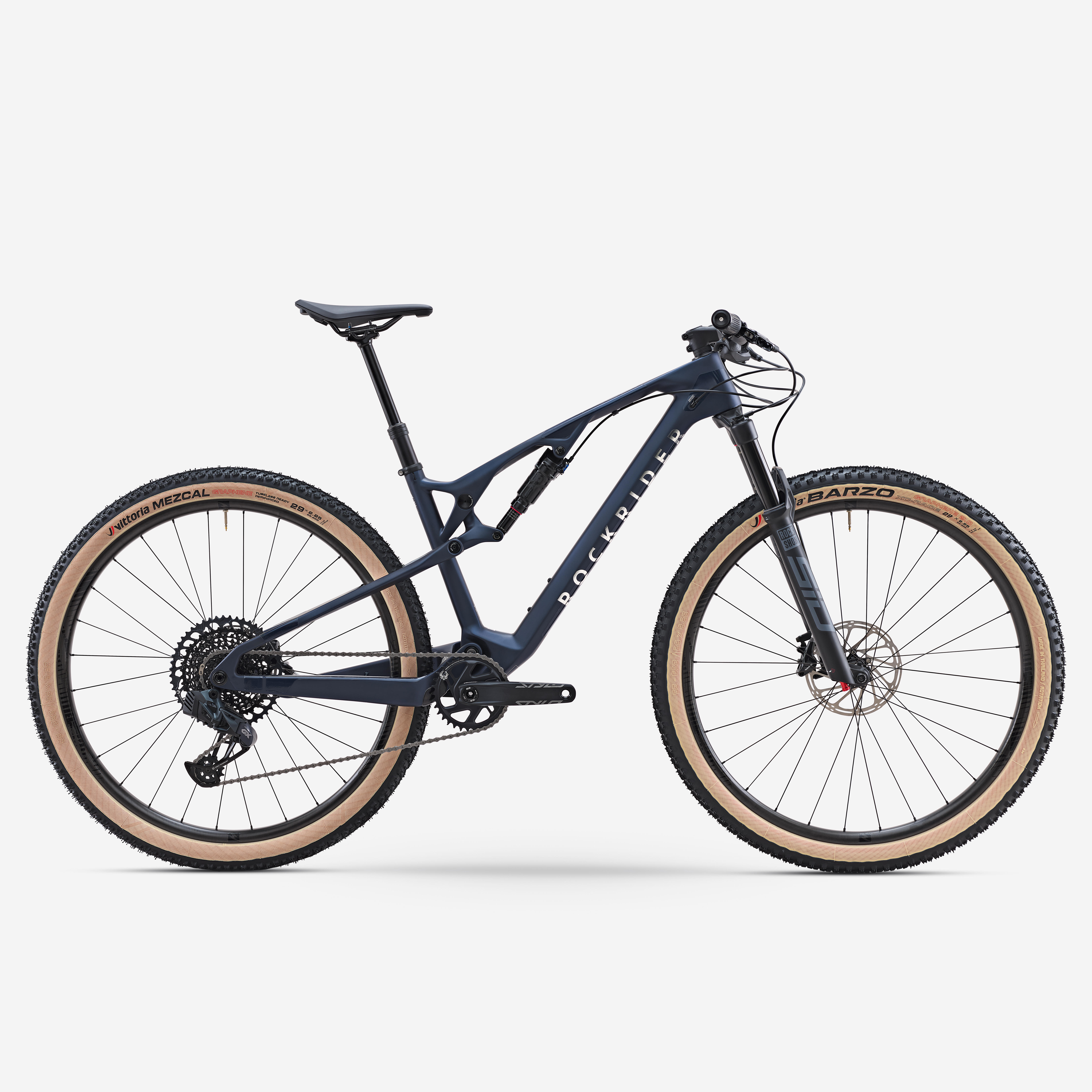 Rower górski MTB XC Rockrider Race 900S karbonowa rama AXS karbonowe koła