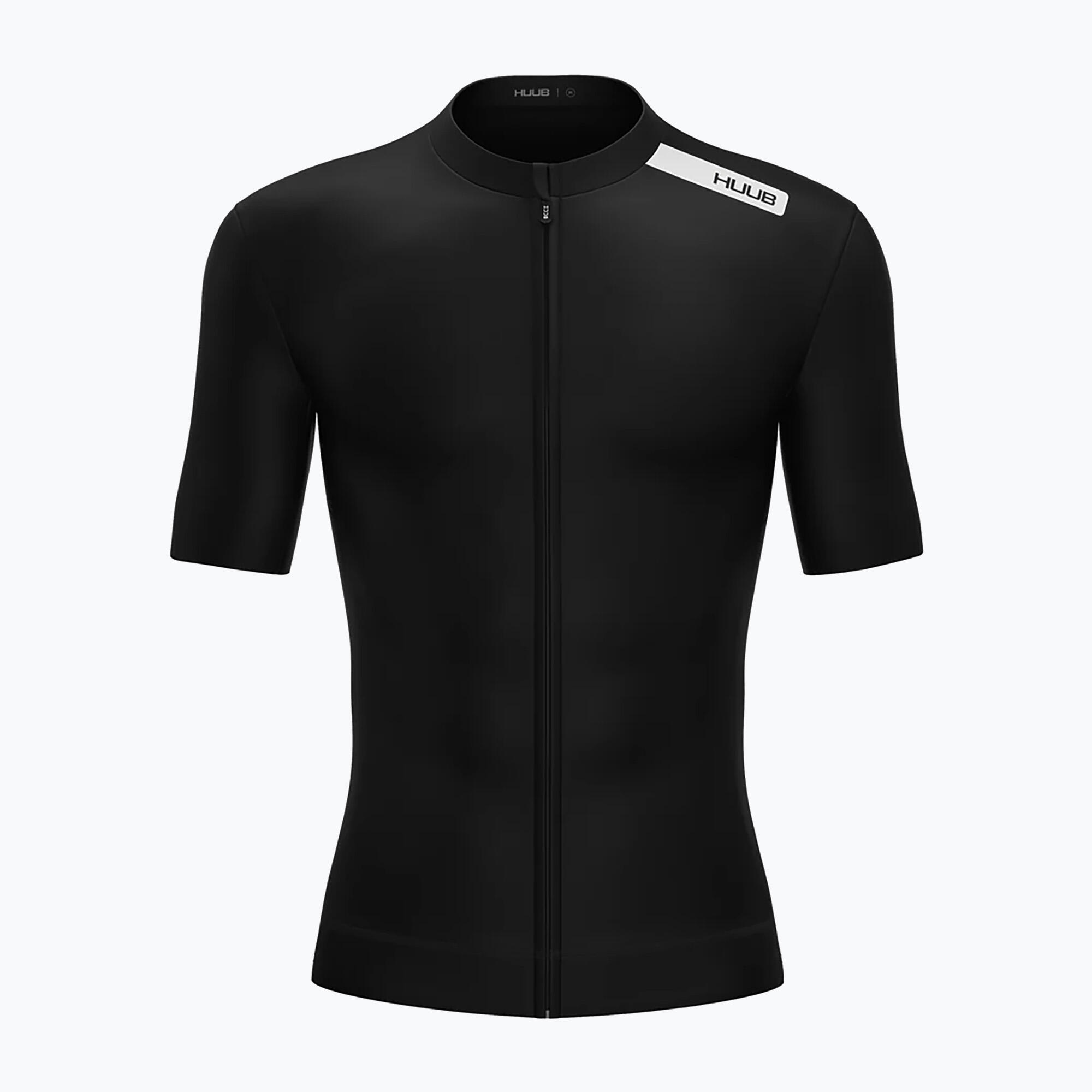 Koszulka rowerowa męska HUUB Attain black M