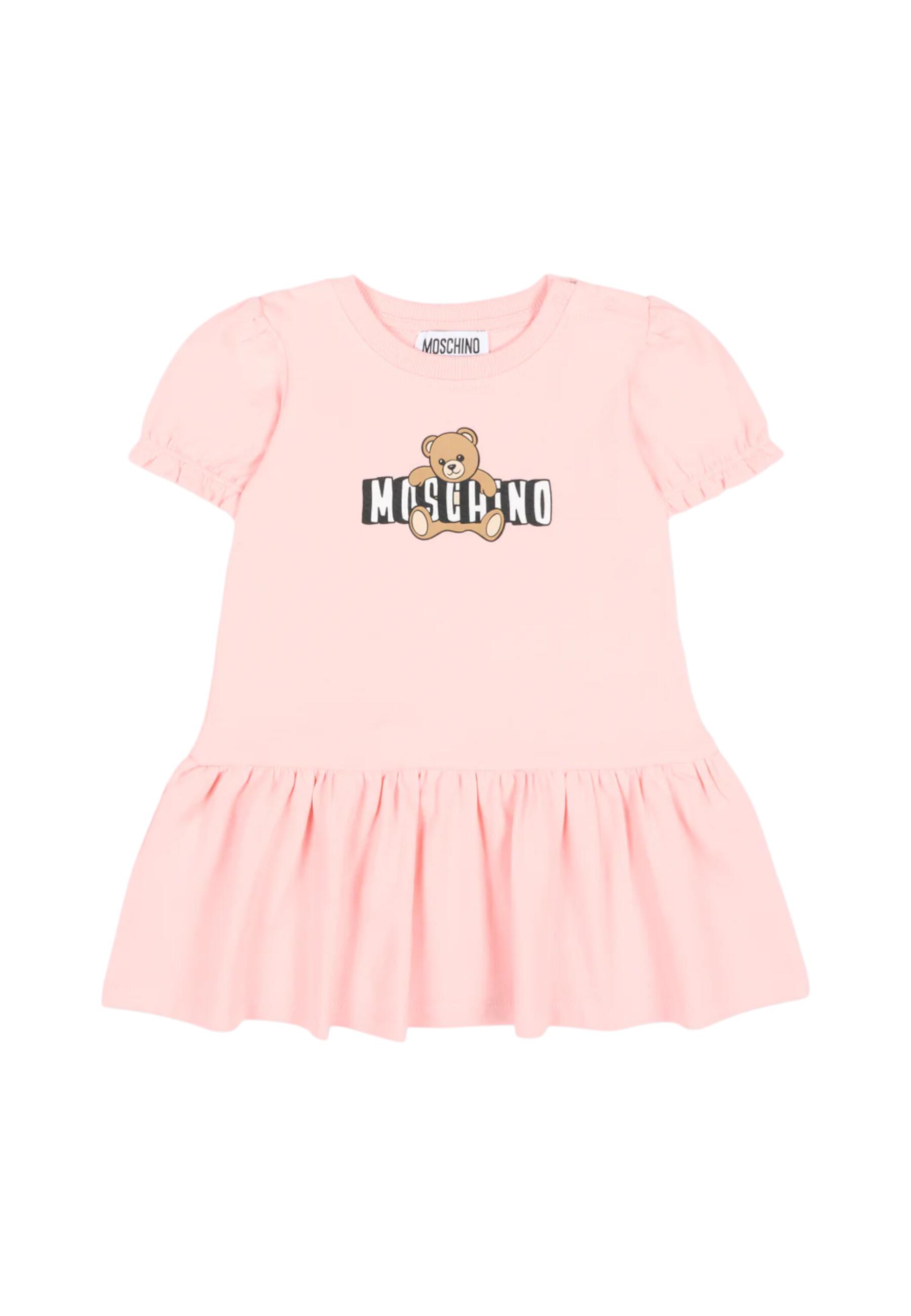 Sukienka dziewczęce Moschino różowy