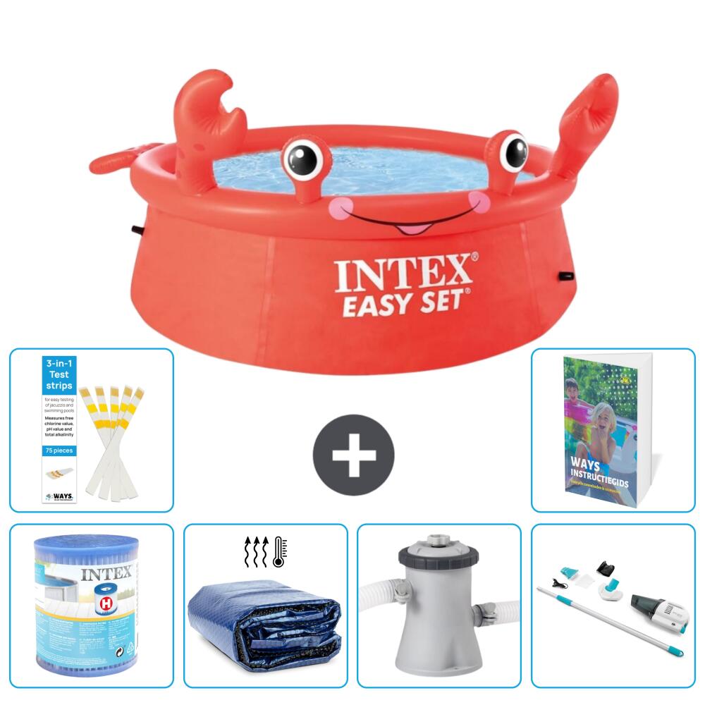 INTEX Basen Easy Set Okrągły - Krab - 183x51 cm - 7-częściowy S27
