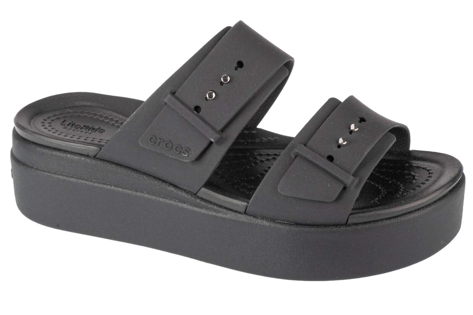 Sandały CROCS BROOKLYN W Czarny