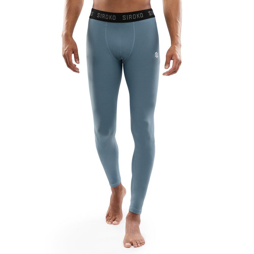 Legginsy kompresyjne do sportów zimowych męskie SIROKO Ice Dune