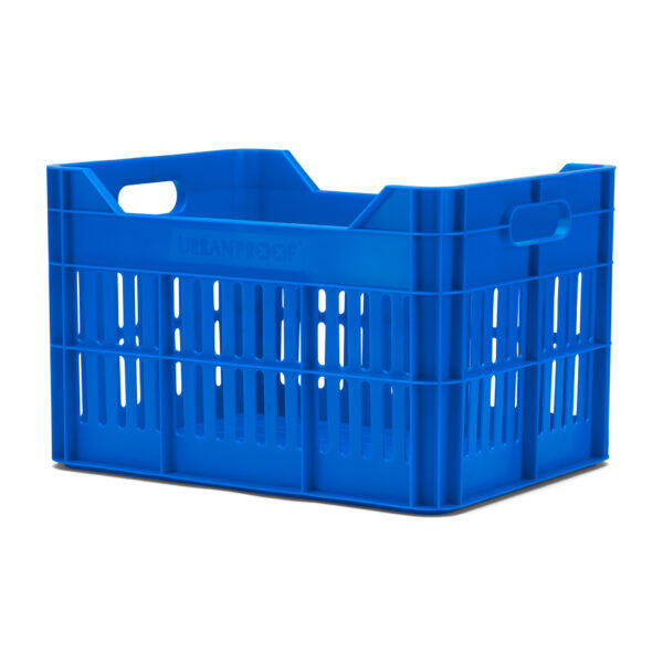 UrbanProof Skrzynia Rowerowa 30L Recyklingowa Niebieska Kompatybilna z MIK/AVS