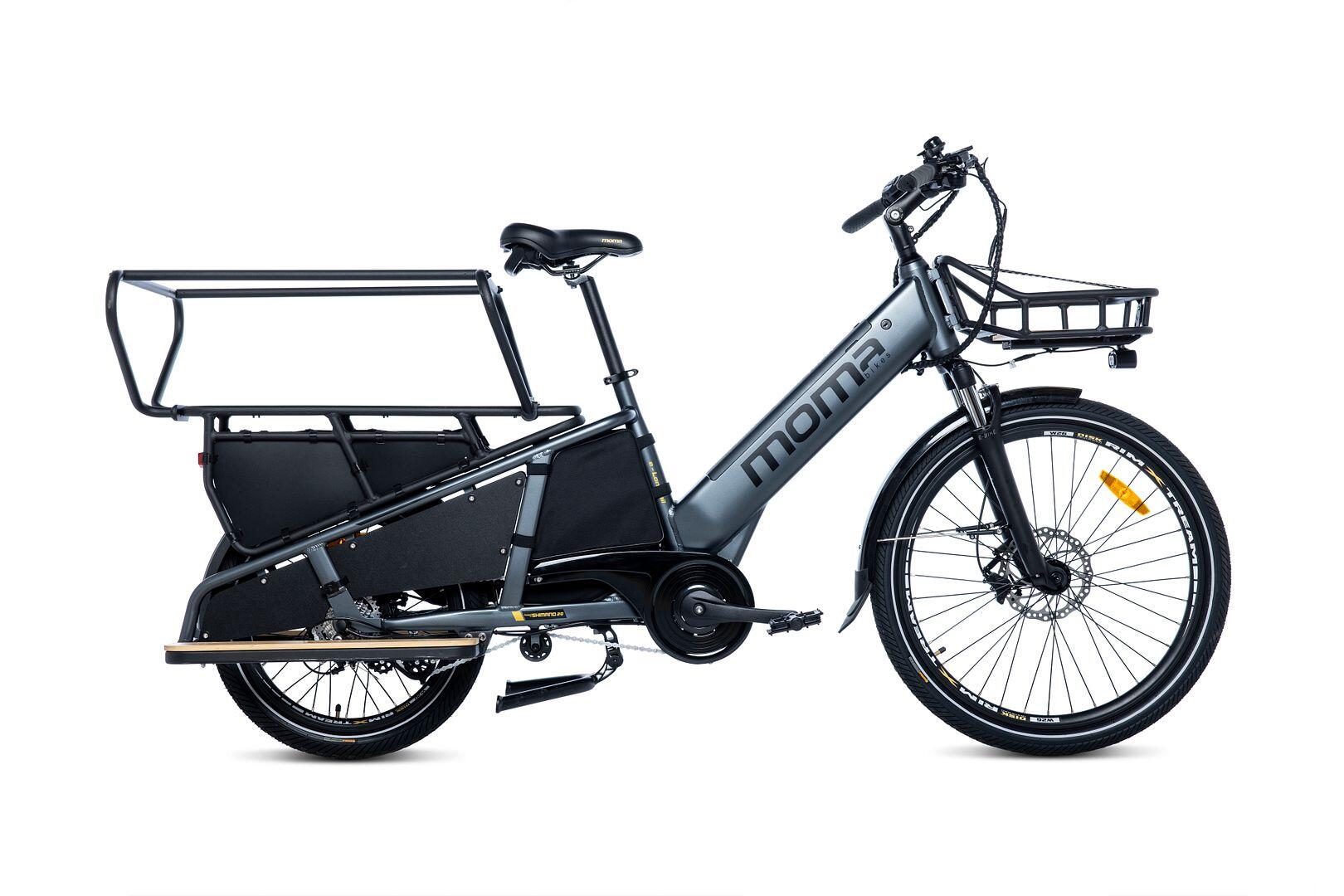 Rower elektryczny cargo E-Long Tail Aluminium Zasięg do 90 km Bateria 48V 13Ah