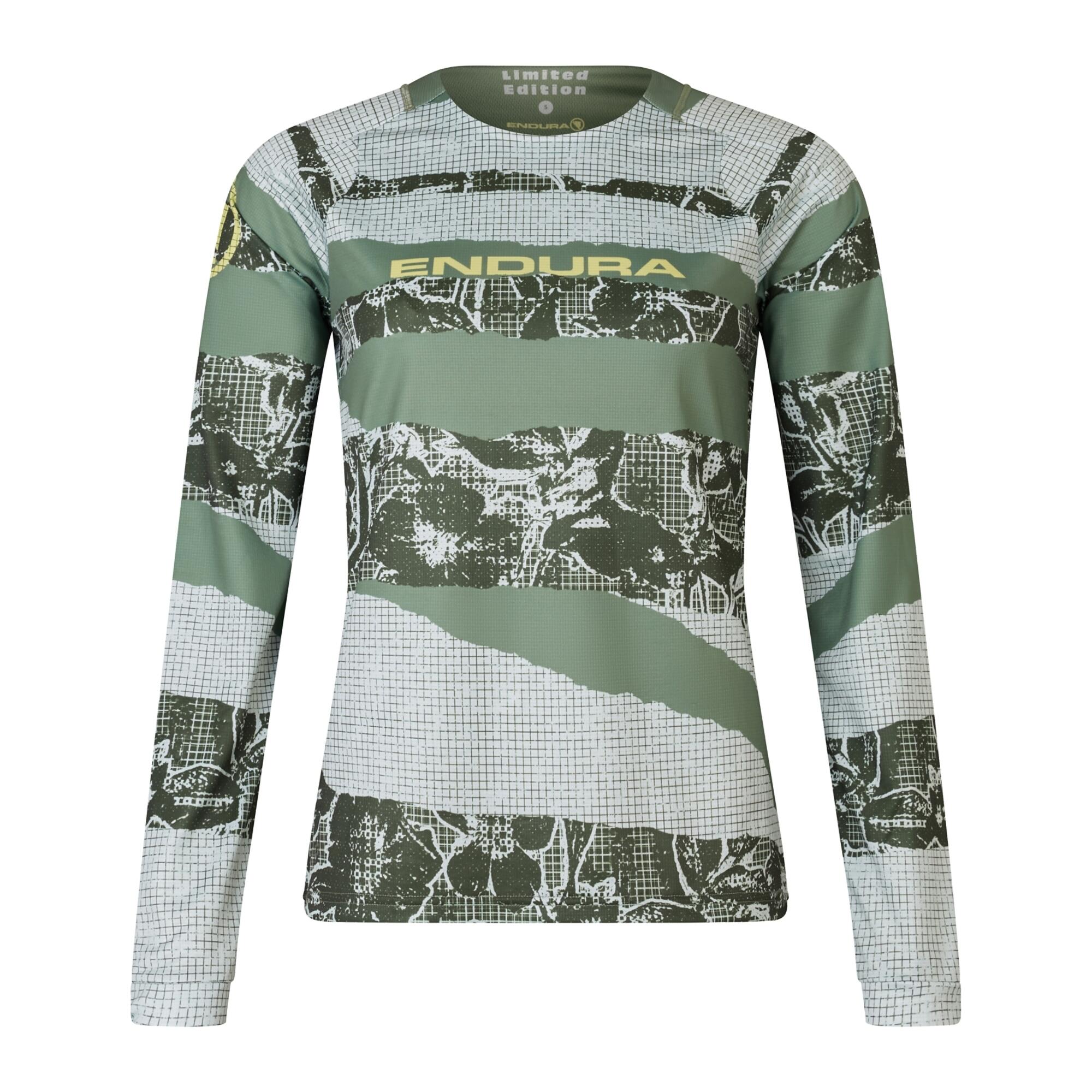 Damski jersey z długim rękawem Endura Patchwork Ltd