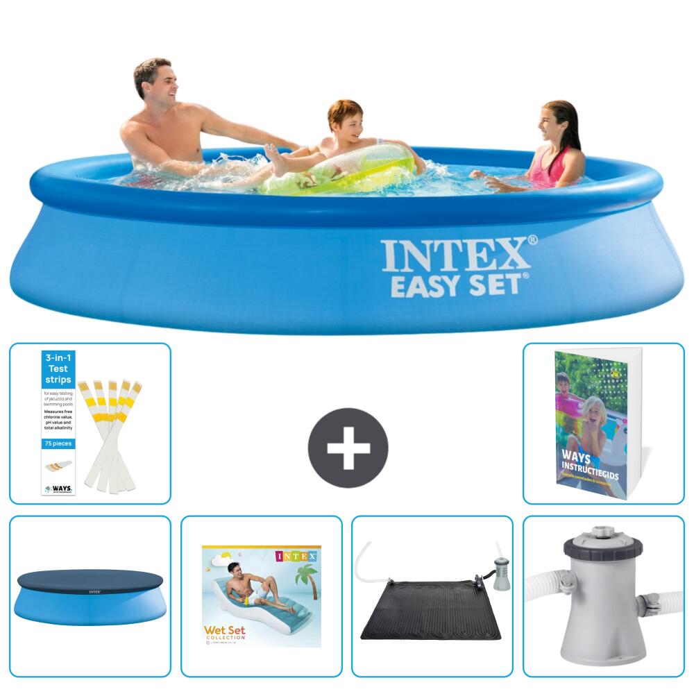 INTEX Basen Easy Set Okrągły - 305x61 cm - 7-częściowy S45
