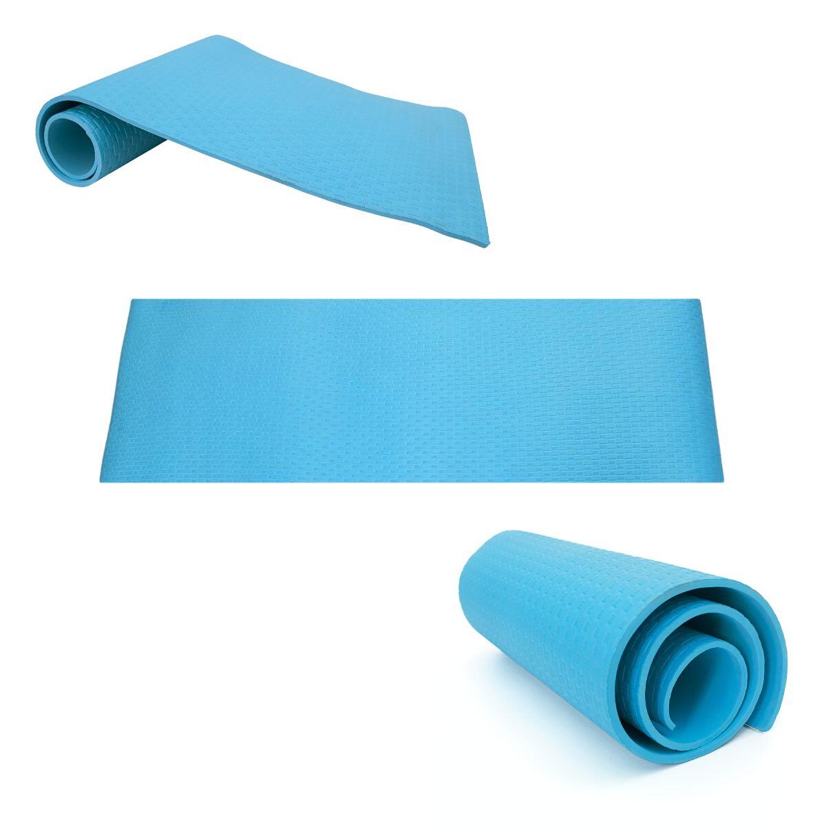 Fitness Joga Mata do Ćwiczeń Fitnessowa 173x61x0,7 cm X-star Niebieski