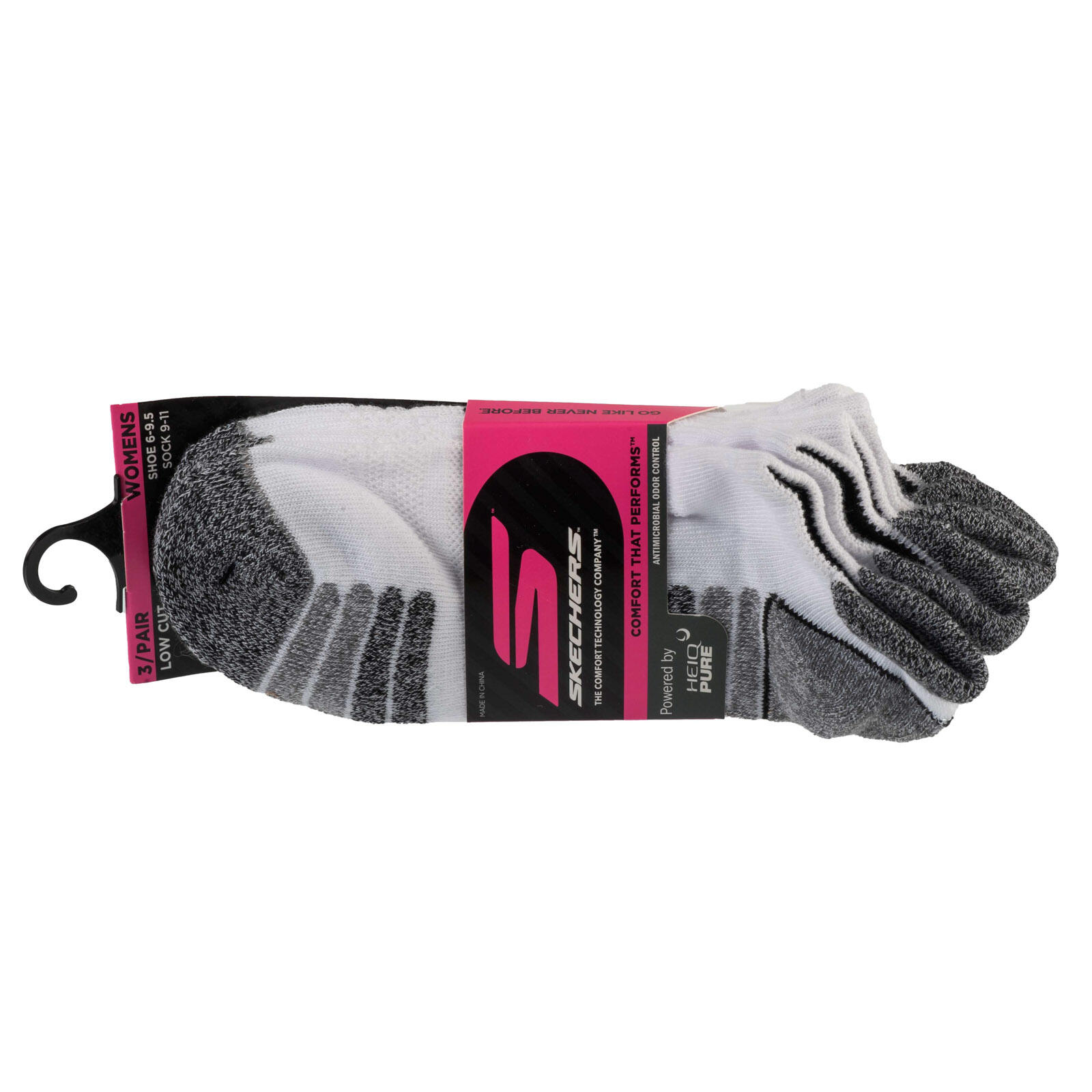 Skarpetki sportowe damskie 3pk Womens Perf White Color Pop