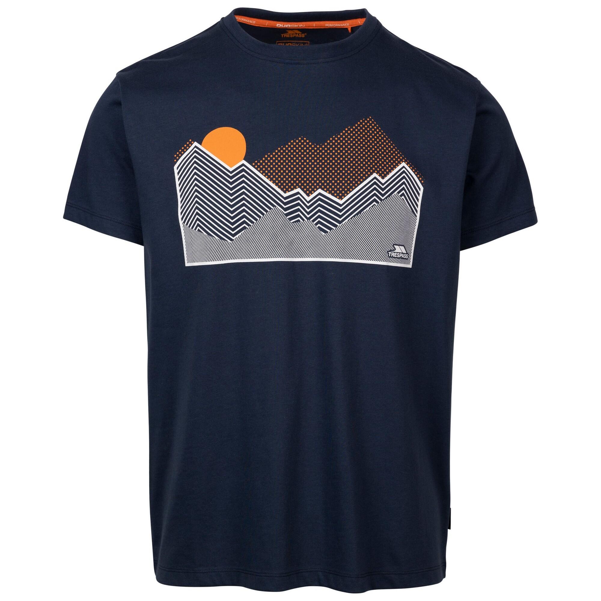 T-shirt Męski Z Nadrukiem Lisab