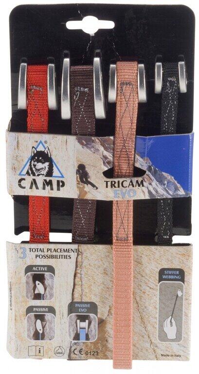 Zestaw kości wspinaczkowych Camp Tricam Evo Set 4-pack