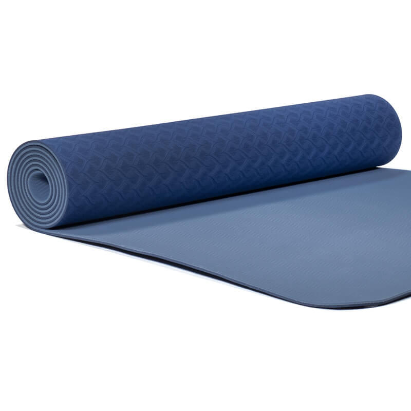 Mata do jogi Yogi Yogini Premium 5 mm - niebieski