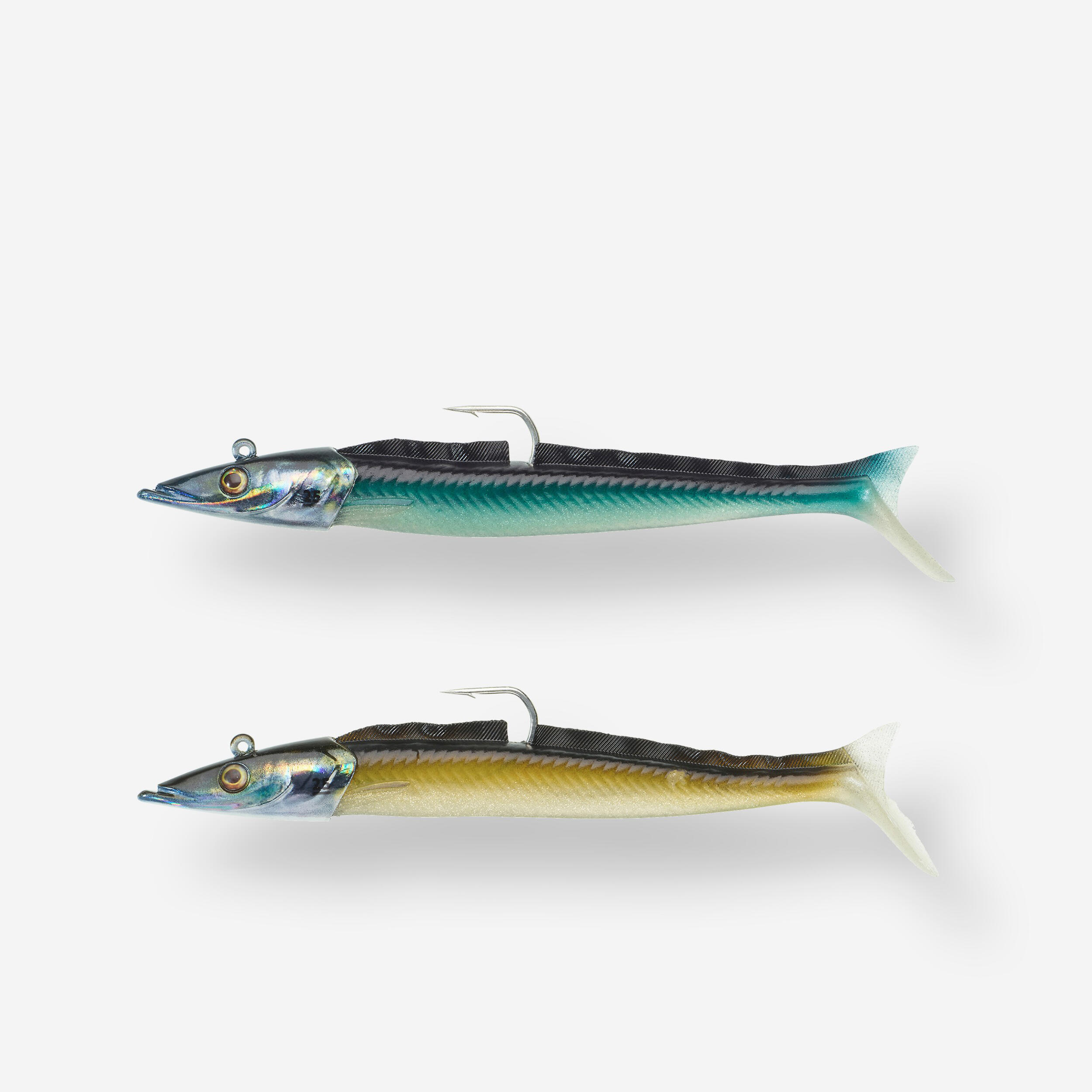Zestaw przynęt shad Caperlan Eelo 150 25 g ayu/niebieski