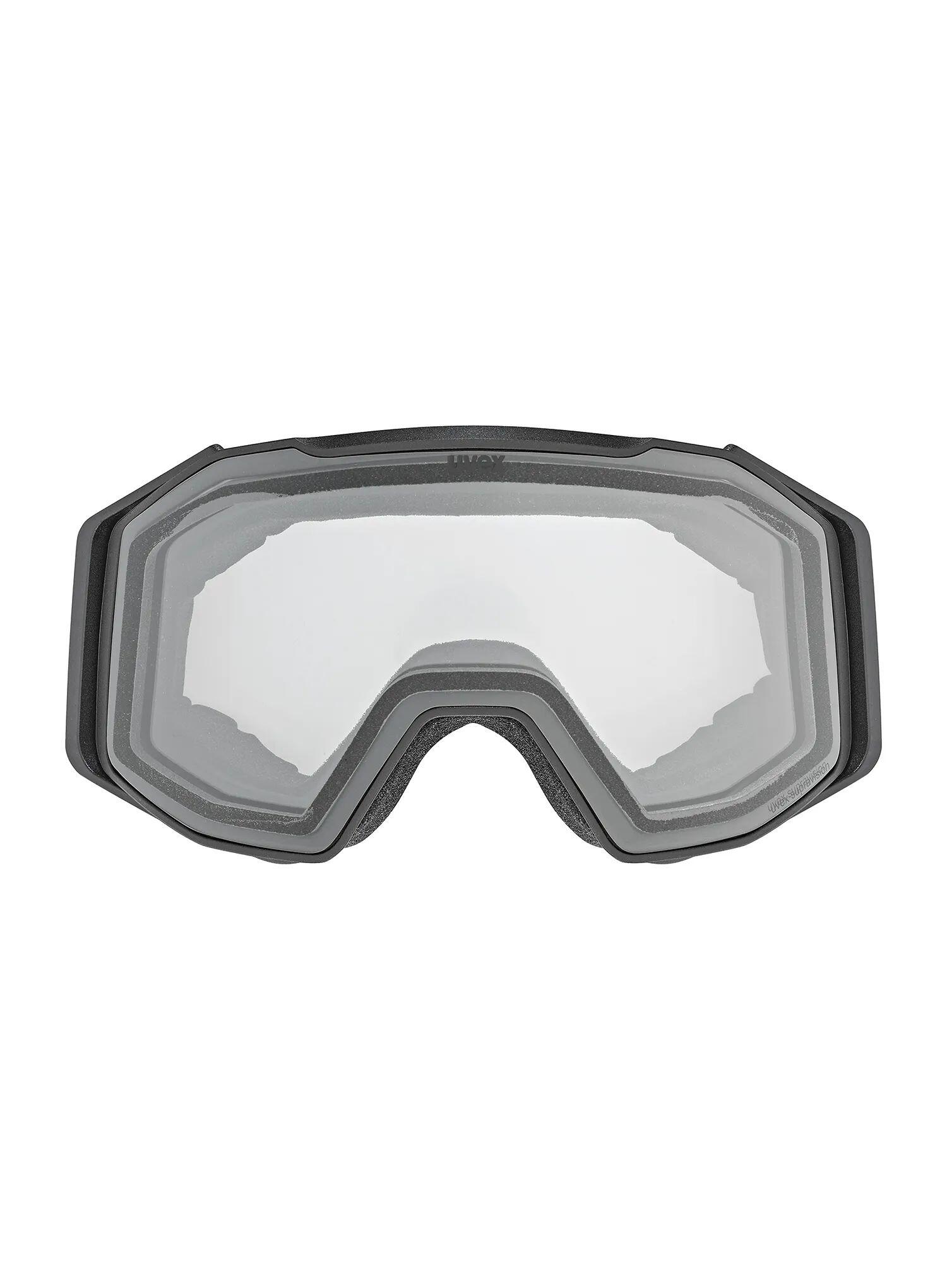 Gogle rowerowe Uvex Gravity - black matt