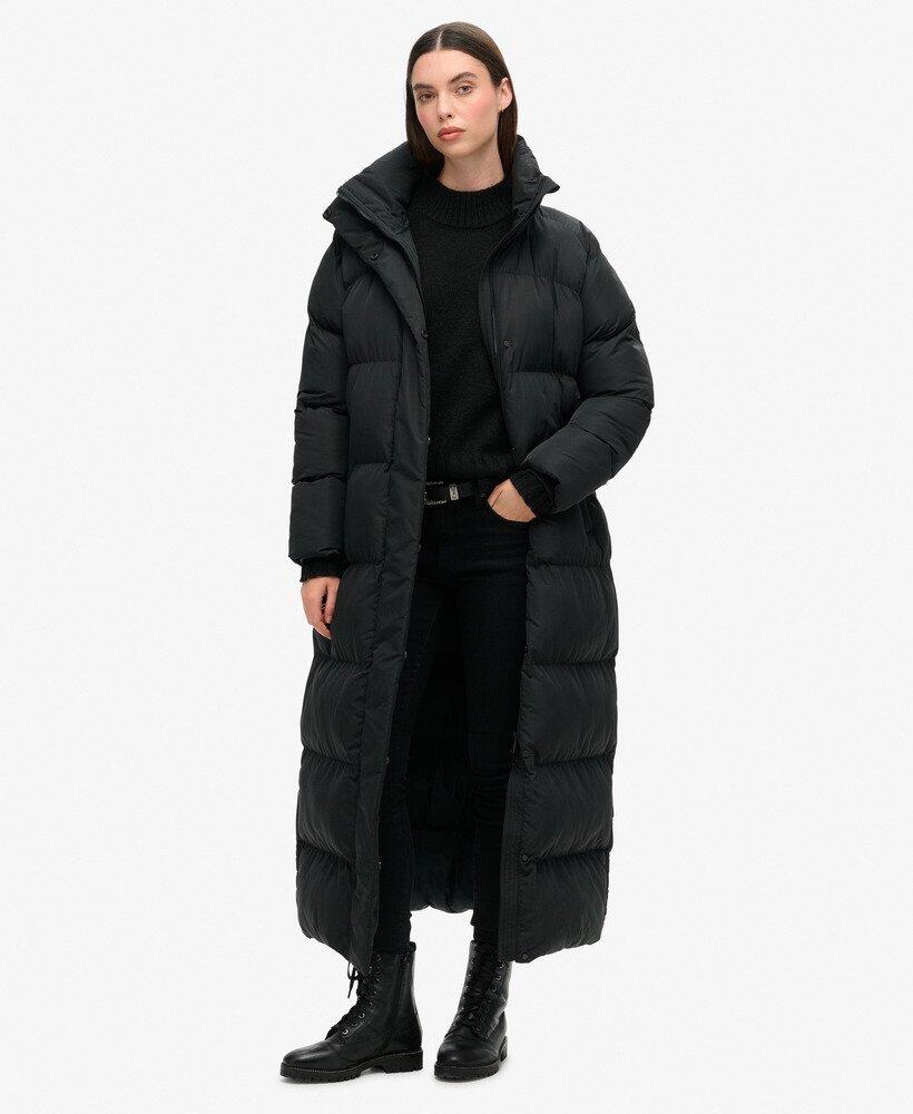 Długa pikowana kurtka Maxi od SUPERDRY