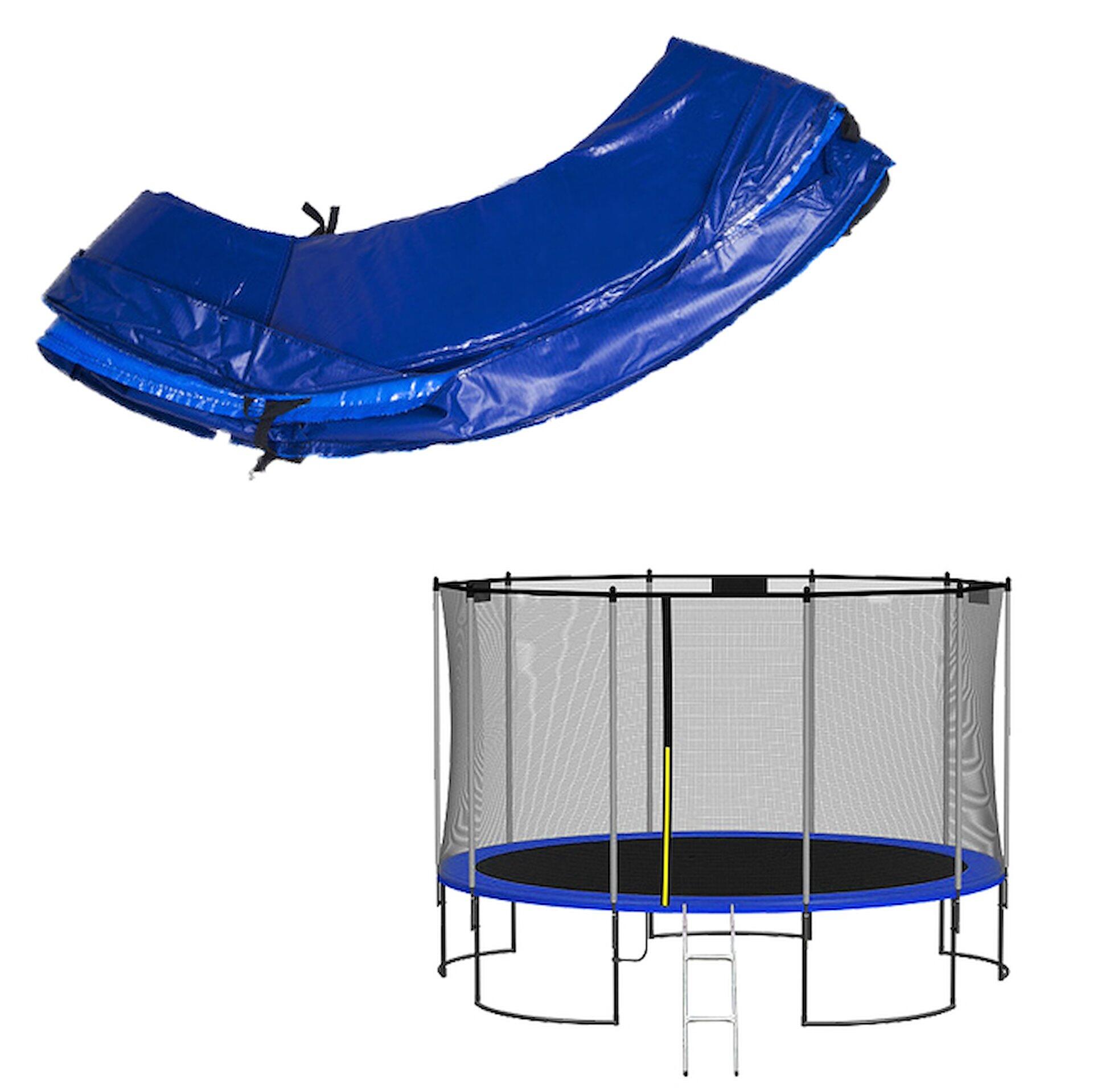 Siatka do trampoliny wewnętrzna z osłoną na sprężyny 366 cm 12 FT 8 słupków