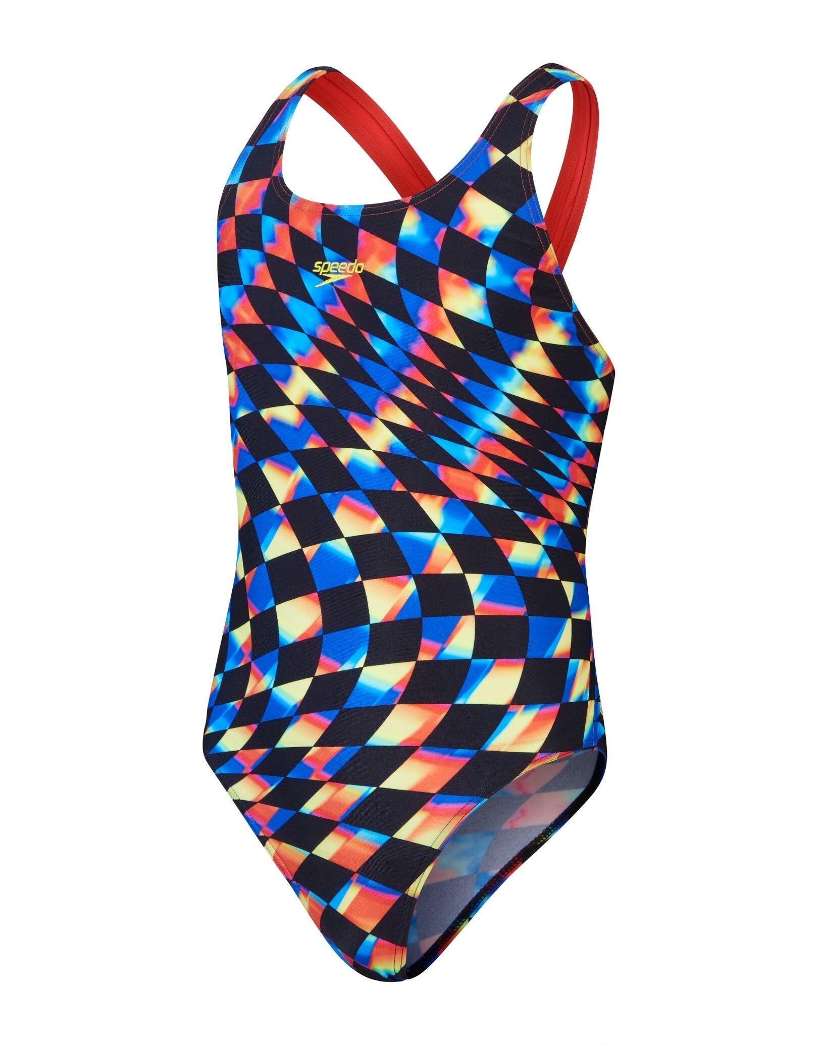 Strój kąpielowy jednoczęściowy dziewczęcy na basen Speedo Allover