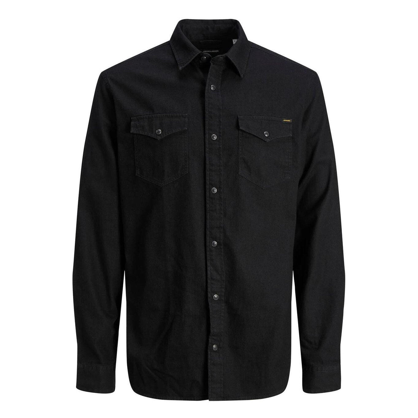 Koszula Jack & Jones Heridan czarny denim