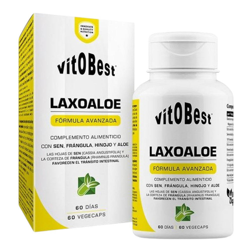 LaxoAloe - 60 kapsułek roślinnych VitoBest