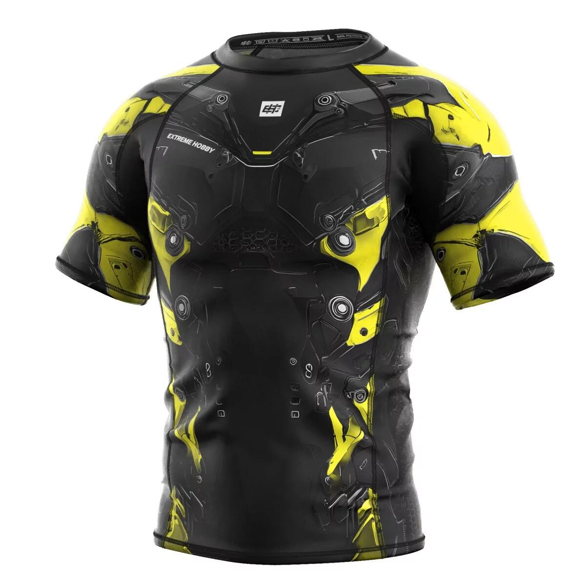 Koszulka Męska Rashguard MMA na Siłownię EXTREME HOBBY IRON FORCE
