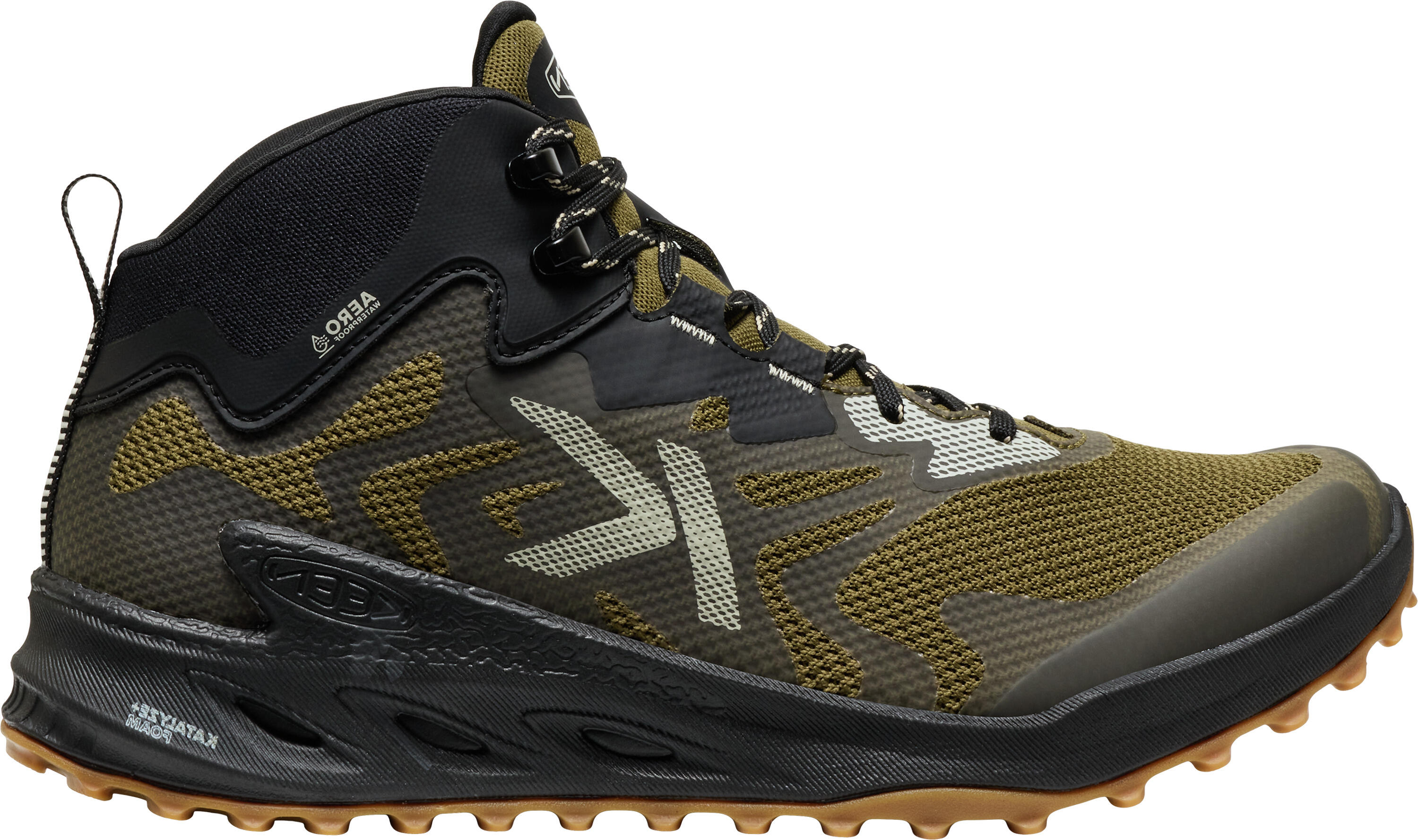 Buty trekkingowe KEEN ZIONIC NXT MID WP M Oliwkowe/Czarne