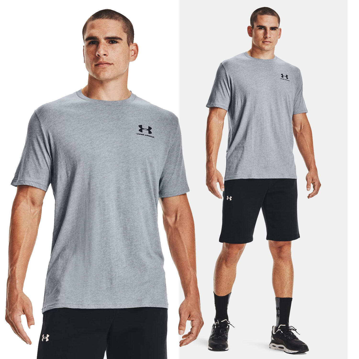 Koszulka fitness męska UNDER ARMOUR Sportstyle z krótkim rękawem
