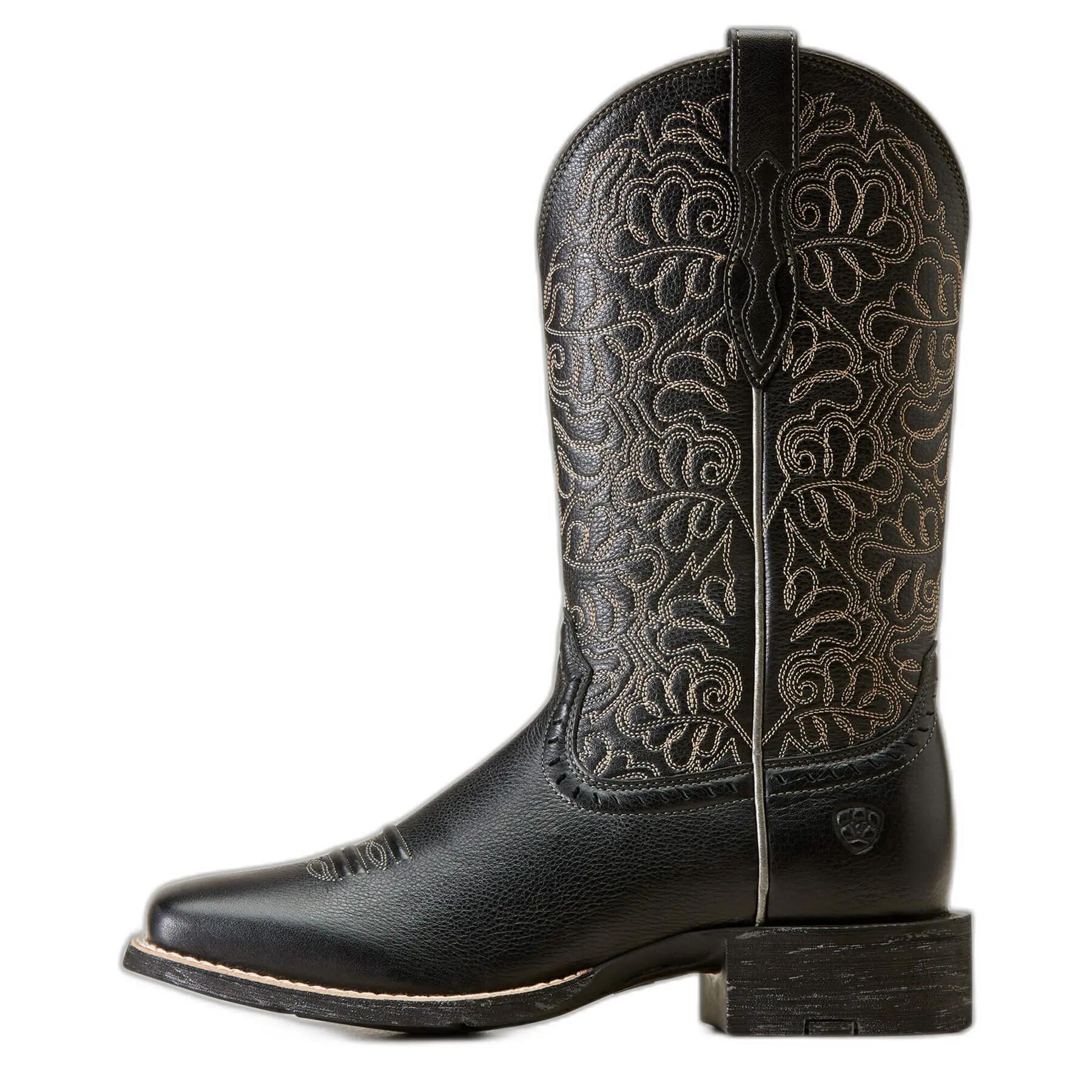 Damskie skórzane buty western Ariat Round Up Remuda