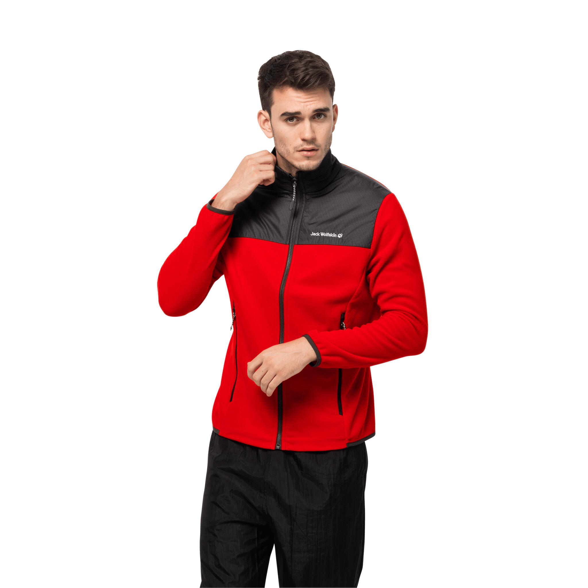 Fleece Jack Wolfskin DNA Block