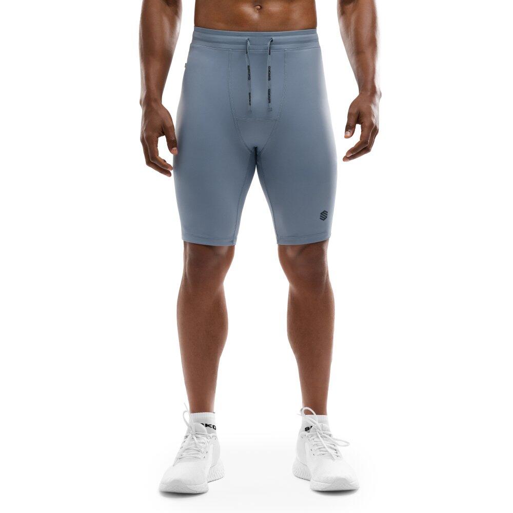 Męskie treningowe legginsy kolarki Fitness Siroko Auckland