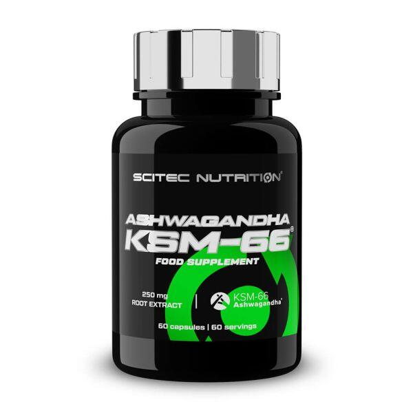 Ashwagandha KSM-66® - 60 kapsułek Scitec Nutrition