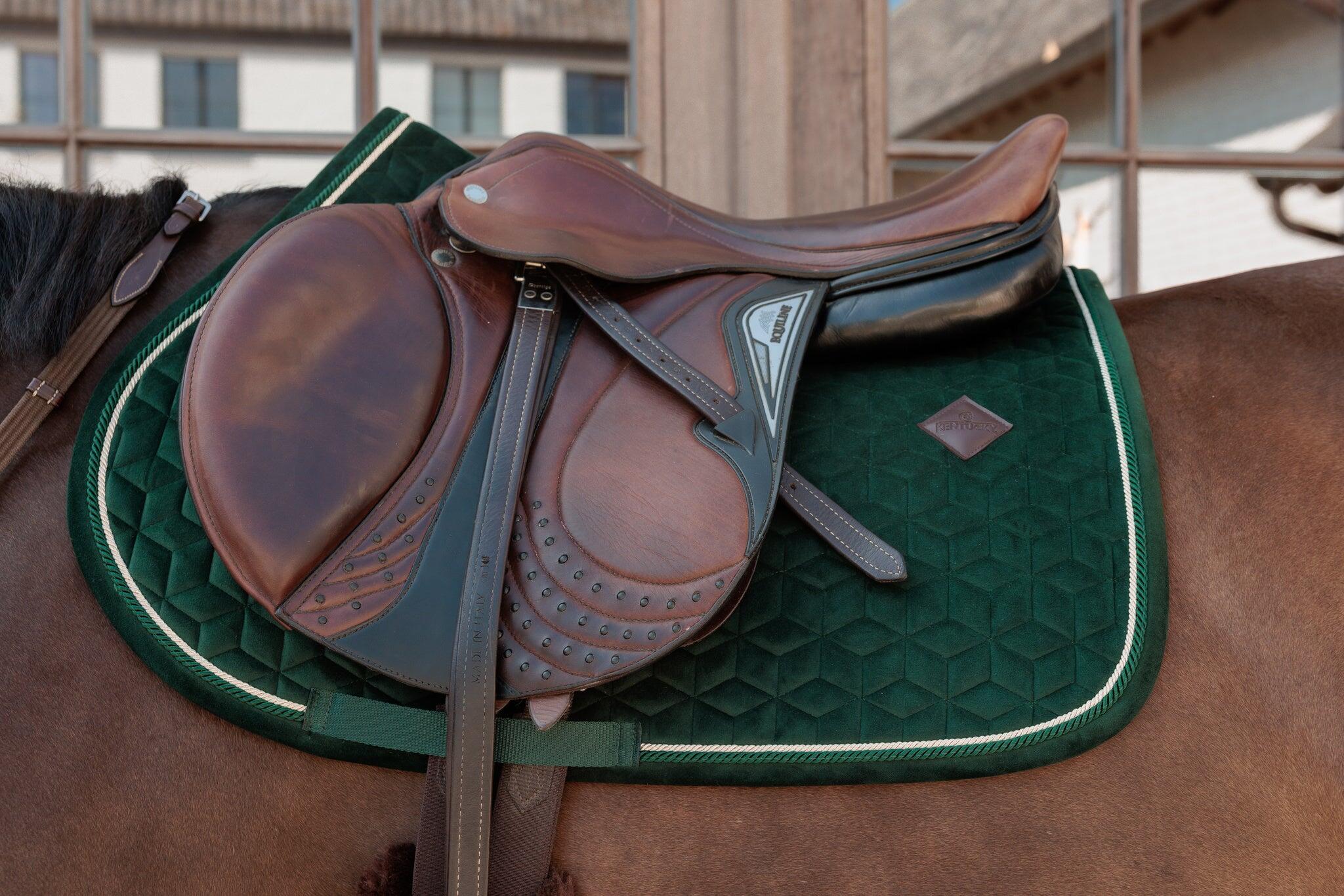 Podkładka pod siodło dla koni Kentucky Horsewear Velvet
