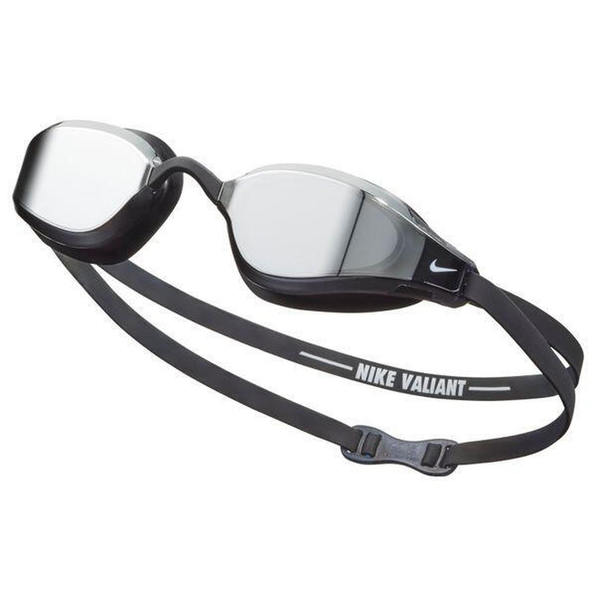 Okulary pływackie Nike Valiant Mirrored czarne NESSF131-001 OS