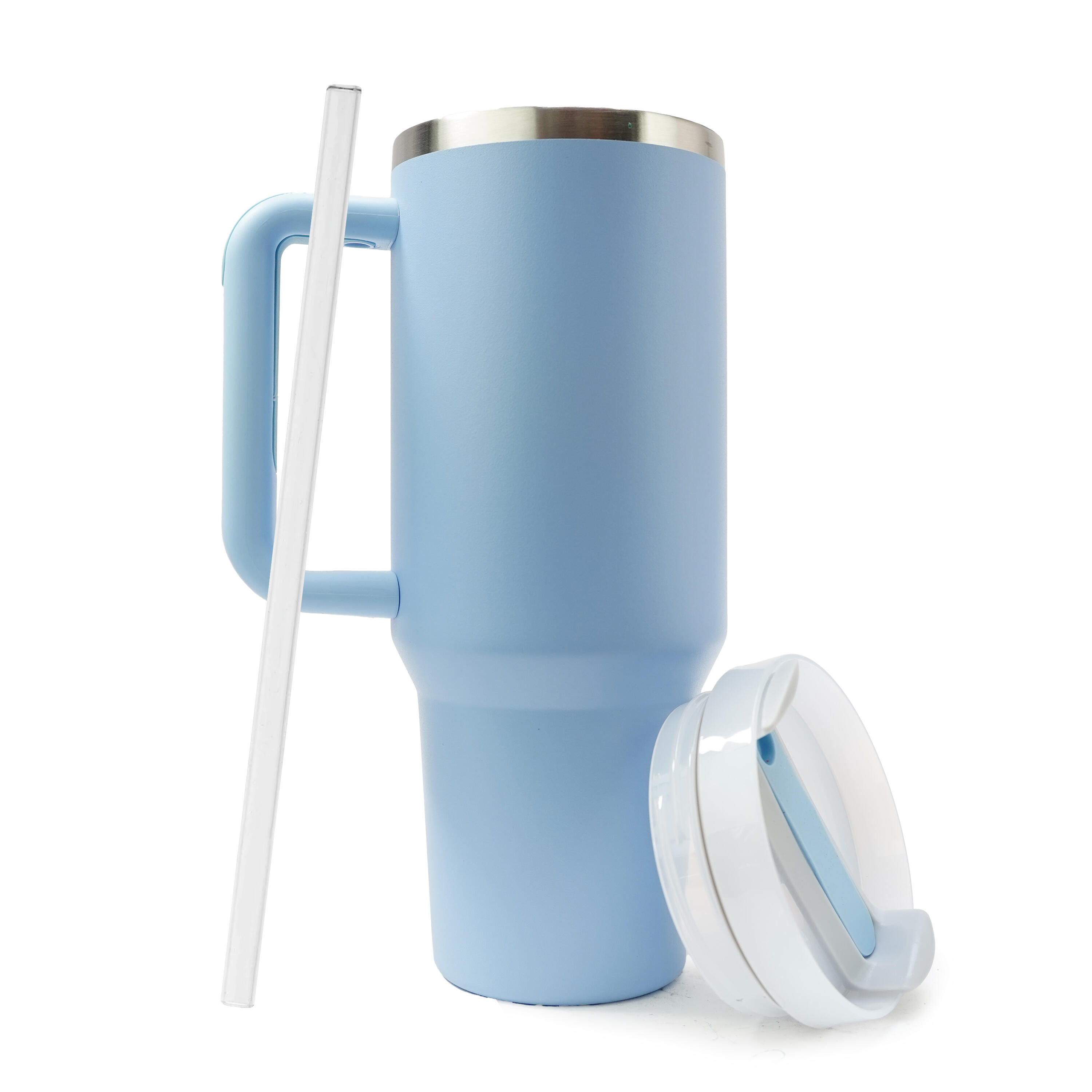 Eurocatch Tumbler 1.2L - Kubek termiczny z uchwytem - Do zmywarki - Niebieski