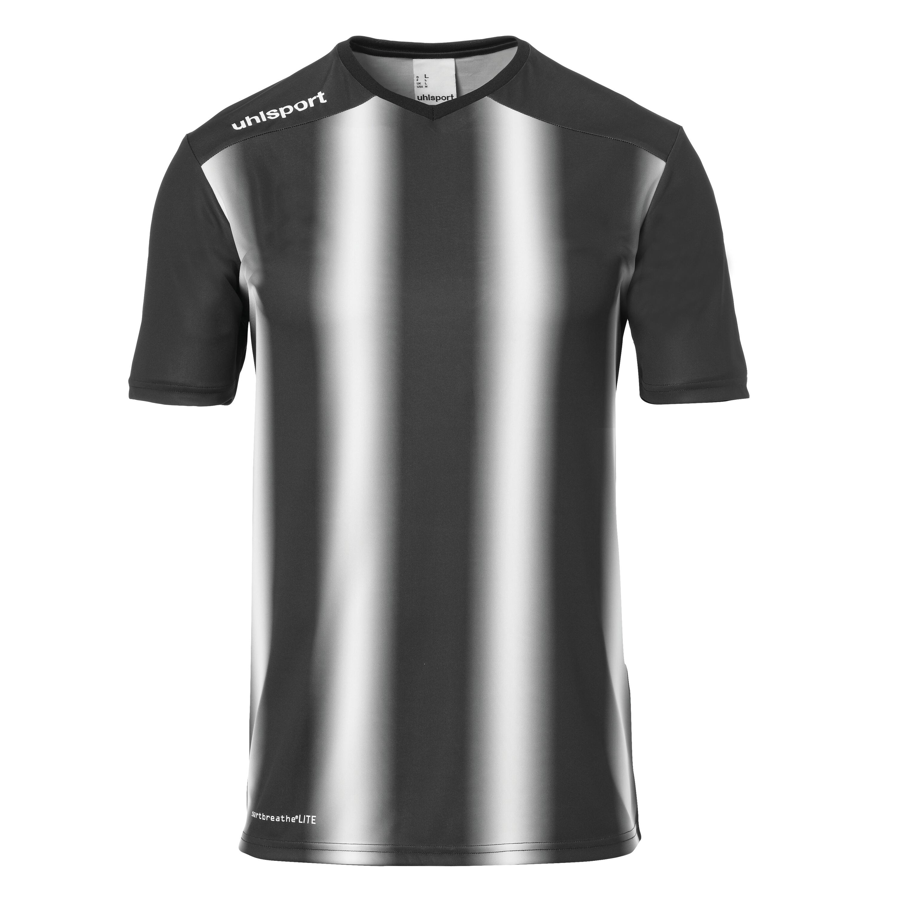 Vintageowy T-shirt Uhlsport Stripe 2.0