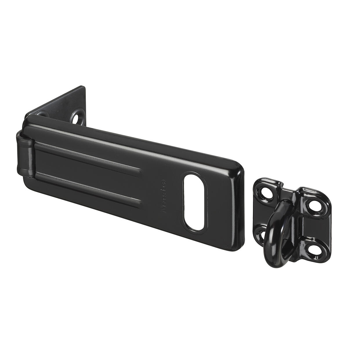 Skobel do drzwi zewnętrznych z kłódką Master Lock 704EURDBLK, kolor czarny