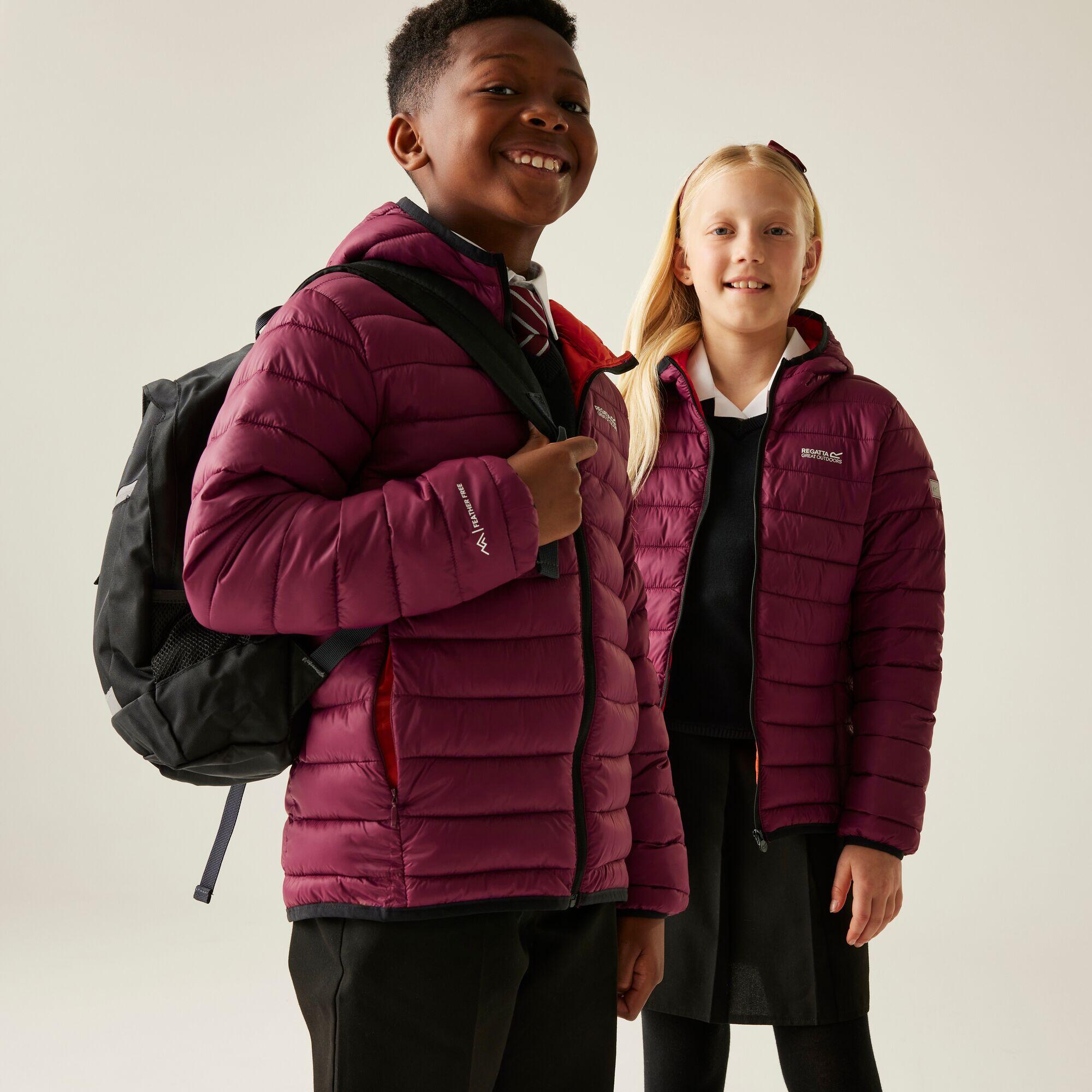 Marizion Kids Water Repellent Active Hooded Baffled Jacket Jacket