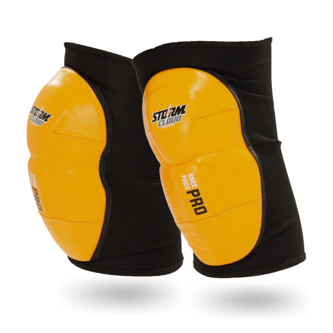 Ochraniacze Na Kolana do MMA StormCloud Combat Żółte L