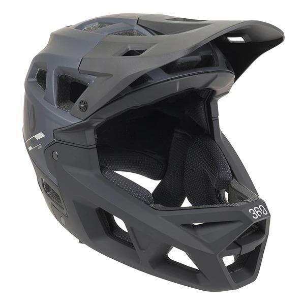 Kask pełnotwarzowy do jazdy na rowerze górskim P2R Integra Sport 360
