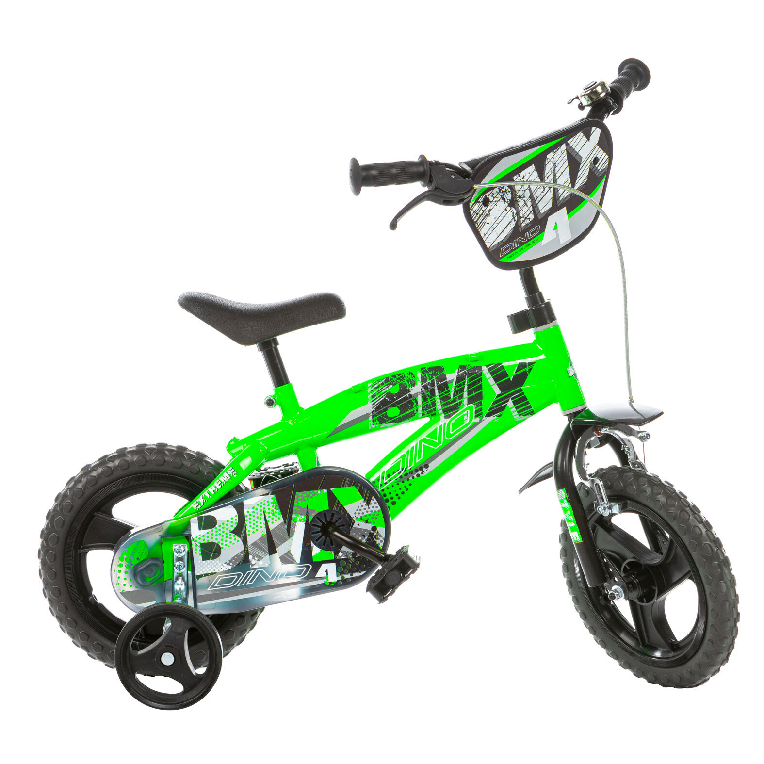 Dino Bikes Rower dziecięcy BMX 12 inch zielony