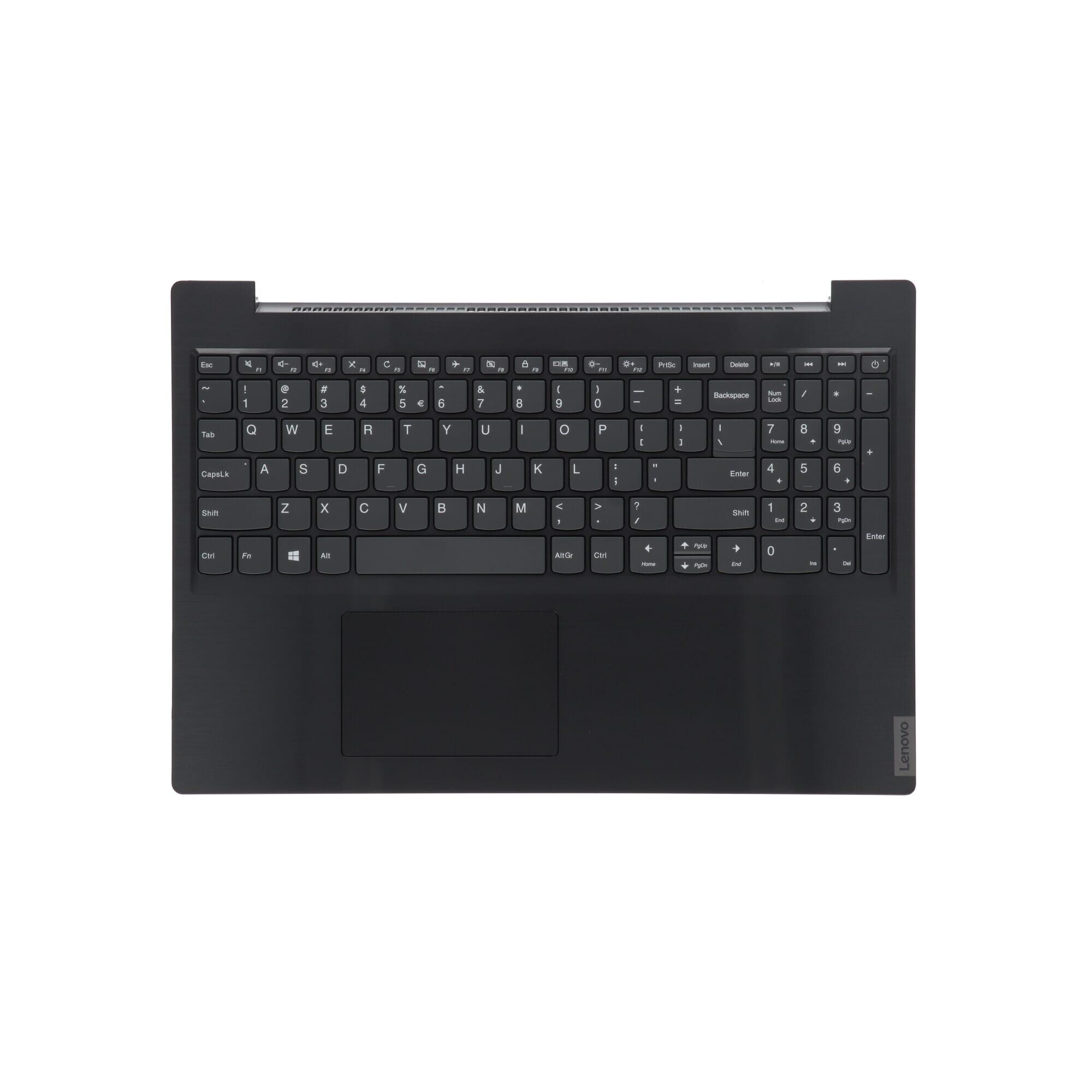 Klawiatura Lenovo do laptopa QWERTY US z top cover - czarna