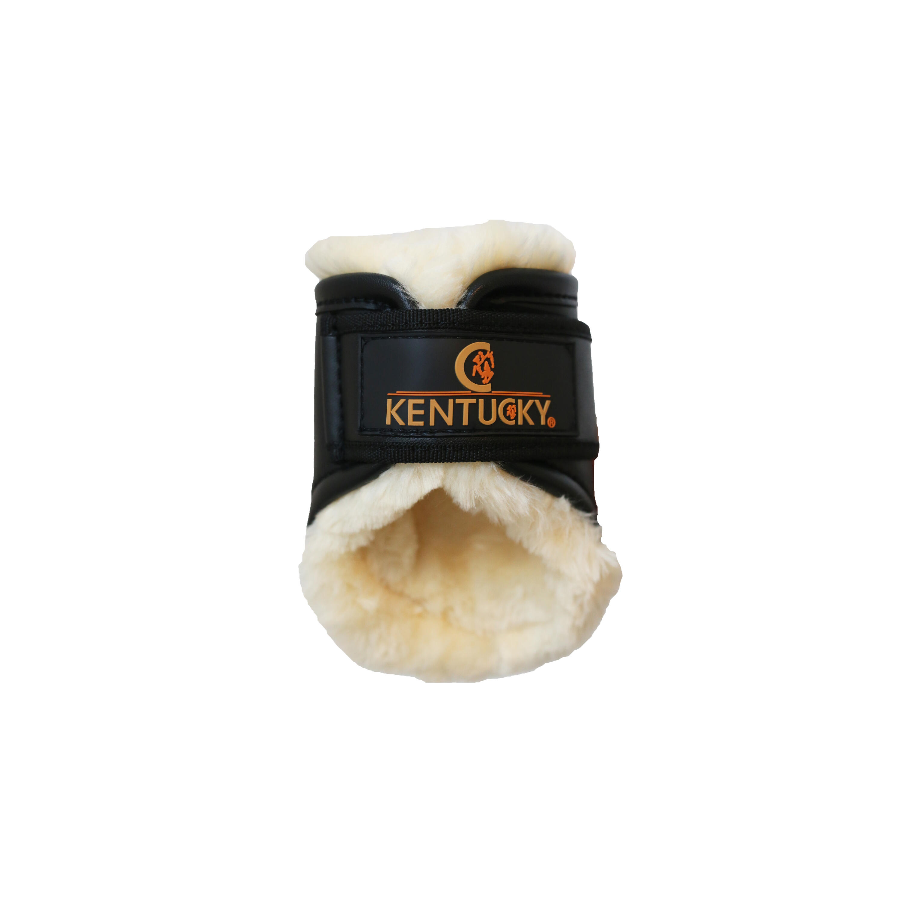 Zdjęcia - Jeździectwo KENTUCKY HORSEWEAR Skórzane otwarte buty dla koni Kentucky Tunout Czarny Brak rozmiaru