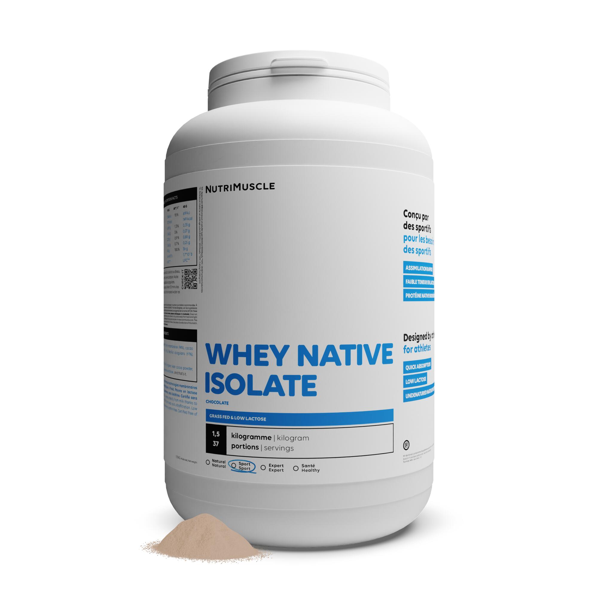 Izolat natywny serwatki o niskiej zawartości laktozy (1,5 kg)
