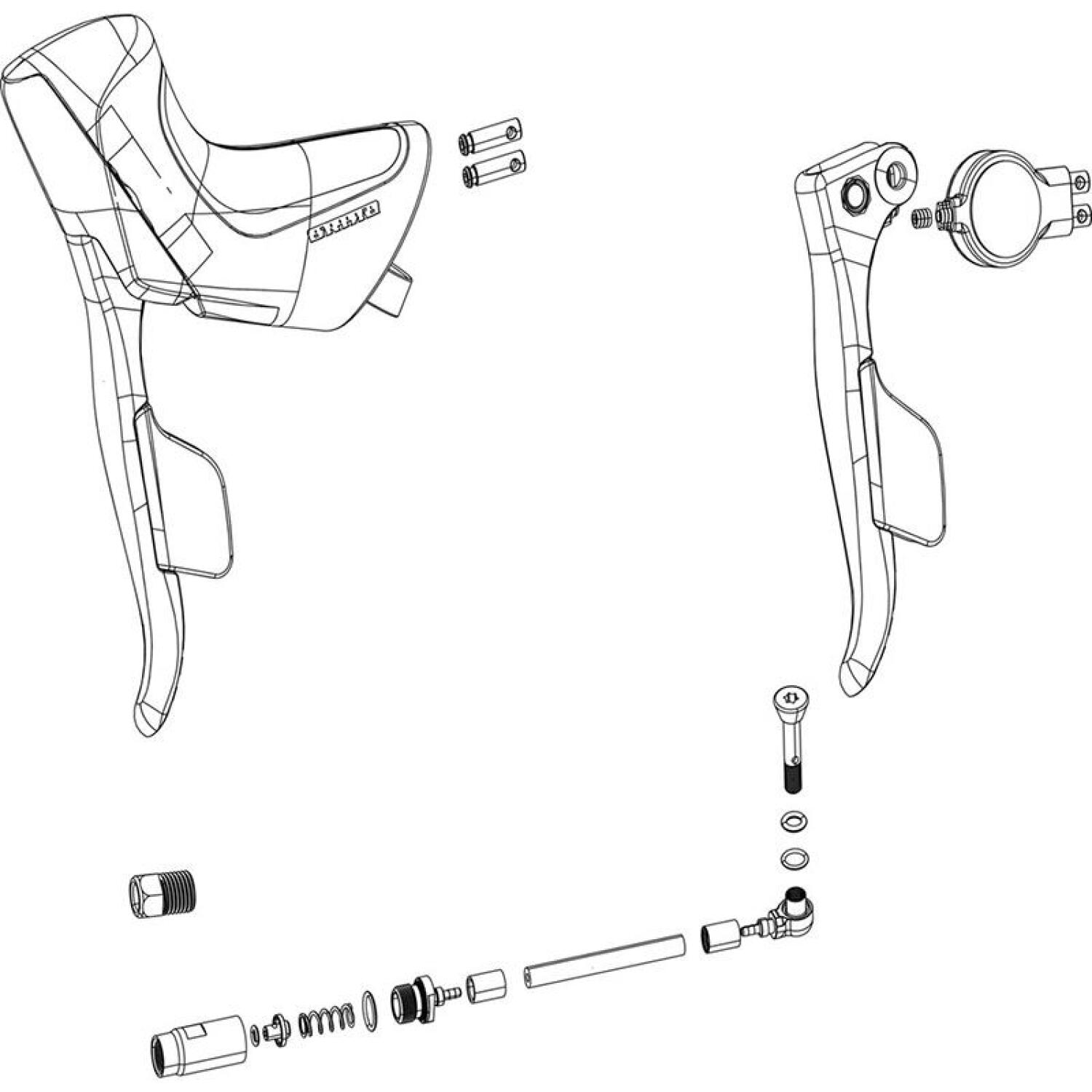 Złącze SRAM Stealth-A-Majig do przewodu hamulcowego eTap AXS hydrauliczne