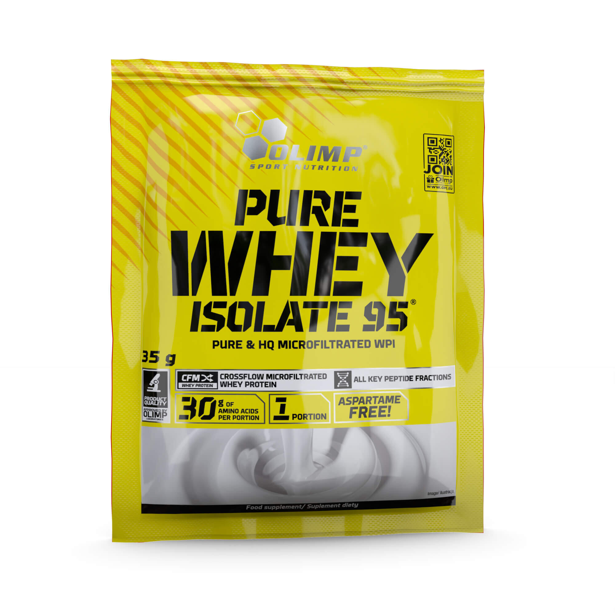 Odżwyka białkowa Olimp Pure Whey Isolate 95 - 35g Czekolada